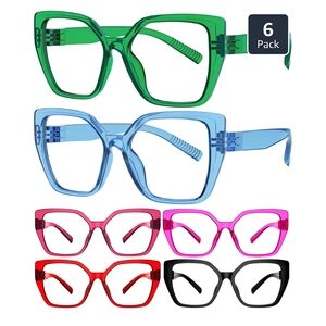 Colorful Kids Glasses Set - 6 Pack